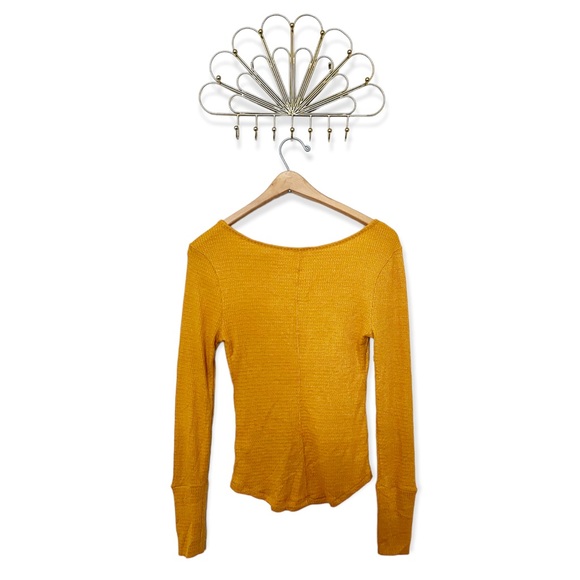 Free People Ciara Long Sleeve Layering Top - Picture 2 of 5